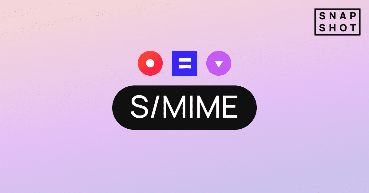 S/MIME | Snapshot Hub by InterNetX