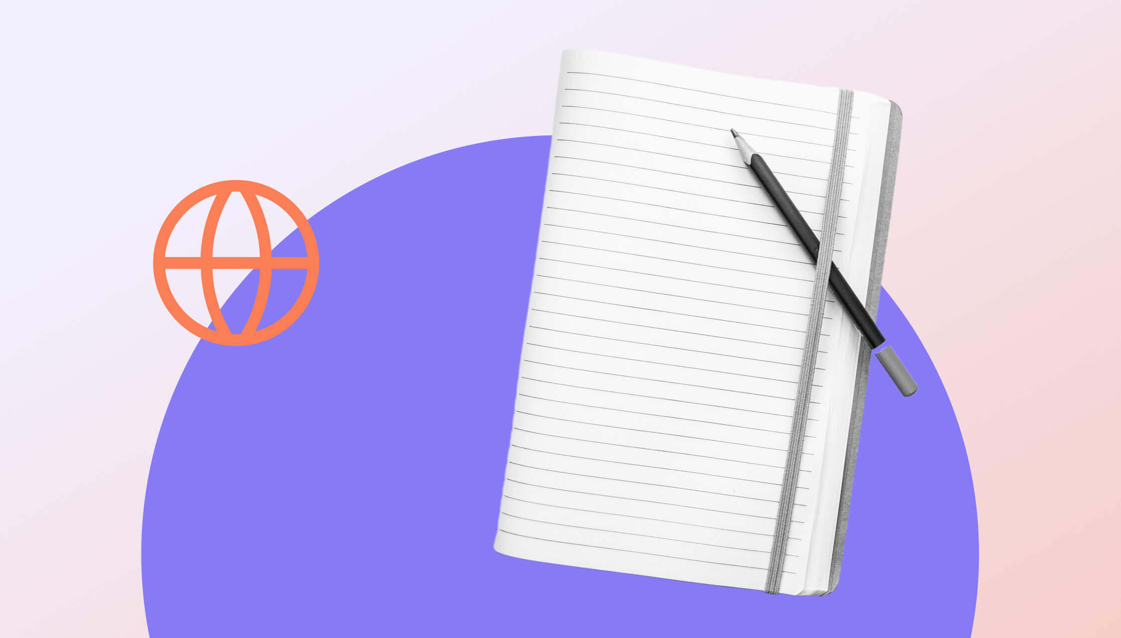 This picture shows a blank page of a notebook with a pen. It signals the start of thinking about a suitable SEO strategy for more domain authority and how to build it convergently.