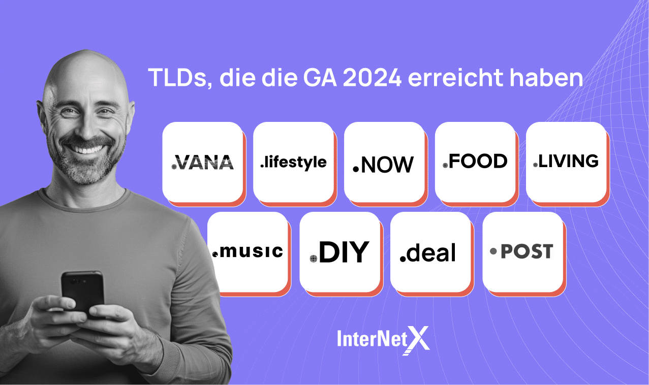 TLDs, die die General Availability 2024 erreicht haben