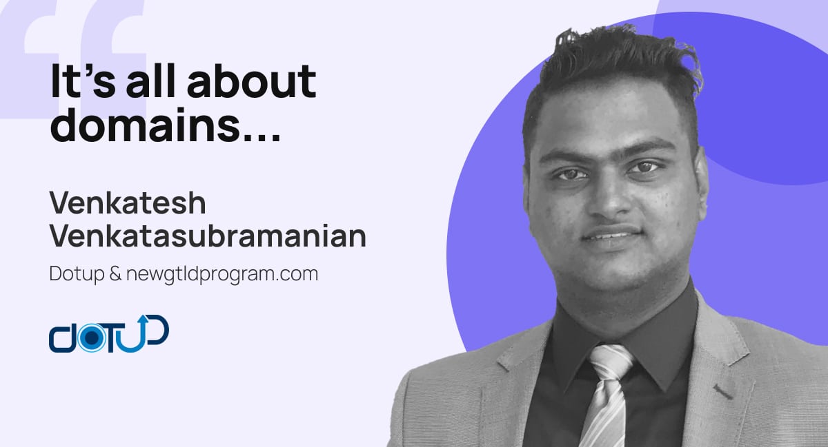 Venkatesh Venkatasubramanian new gTLD program 2026